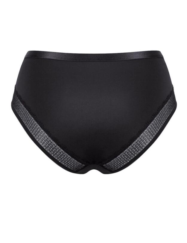 Sloggi S Silhouette High Leg Brief in Black