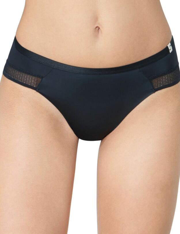 Sloggi S Silhouette High Leg Brief in Black