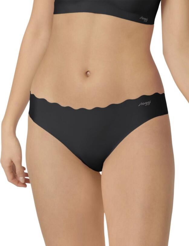 Sloggi Zero Feel Wavy Brazil Brief in Black