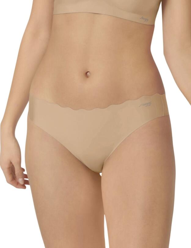 Sloggi Zero Feel Wavy Brazil Brief in Peanut Butter