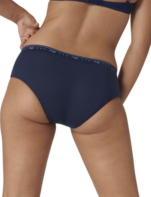 Sloggi 24/7 100 Hipster Brief 2 Pack in Blue/Light Combination