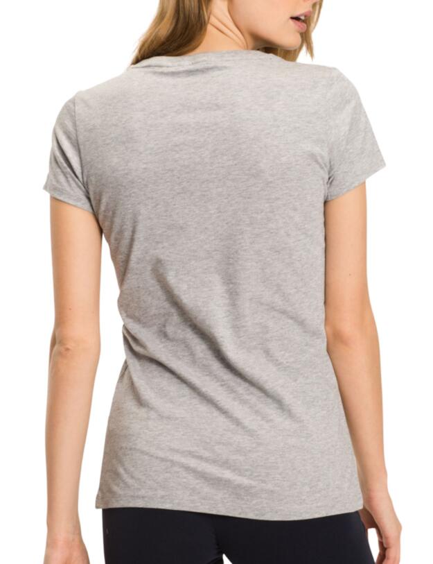 Tommy Hilfiger Iconic Logo T-Shirt in Grey Heather