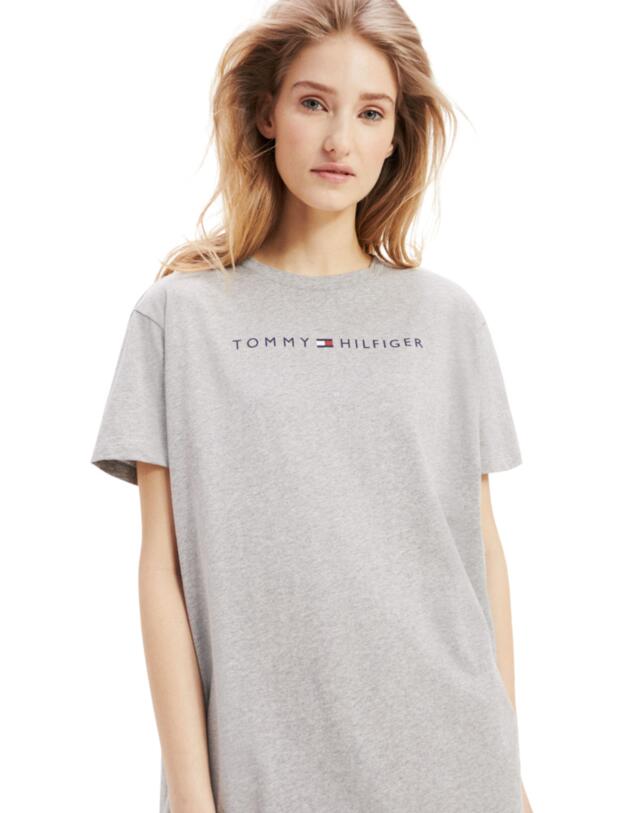 Tommy Hilfiger Tommy Original Half Sleeve Dress in Grey Heather