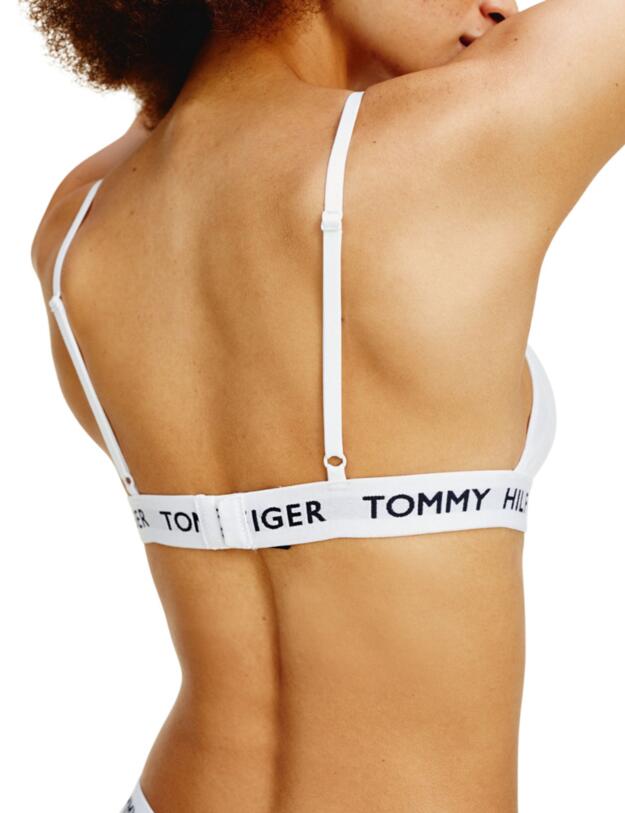 Tommy Hilfiger Tommy 85 Padded Triangle Bra in White