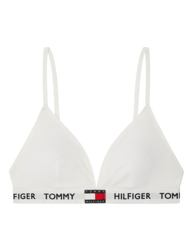Tommy Hilfiger Tommy 85 Padded Triangle Bra in White