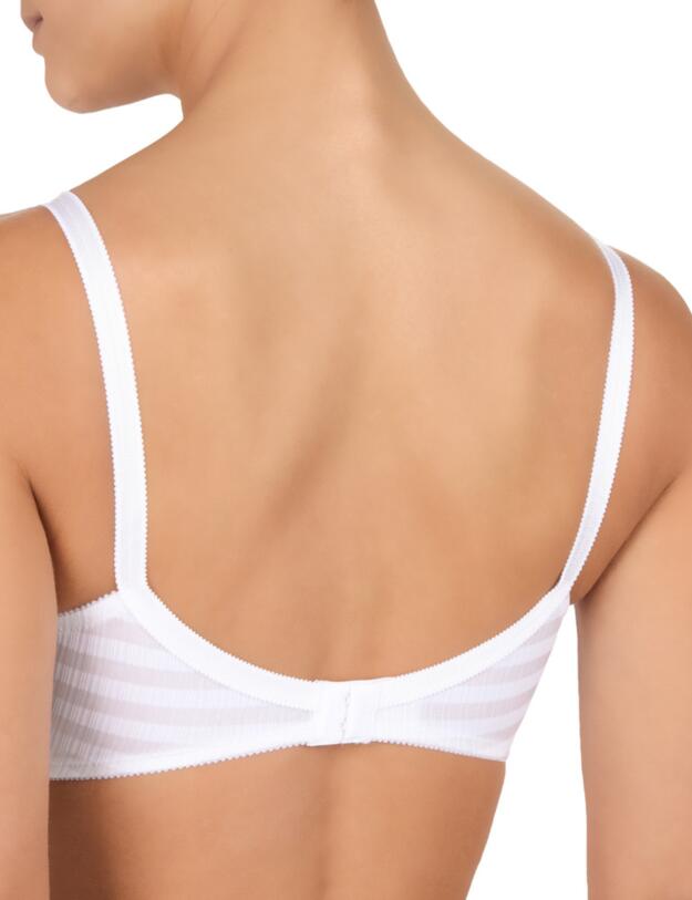 Felina Weftloc Wireless Bra in White