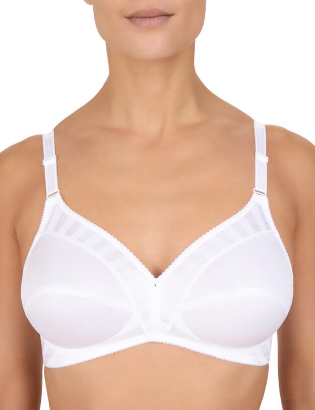 Felina Weftloc Wireless Bra in White