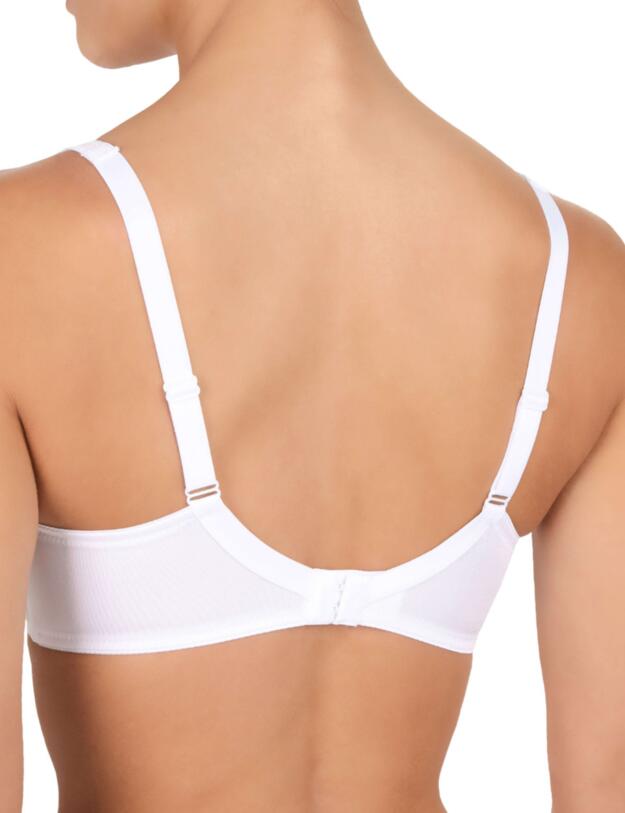 Felina Moments Wireless Bra in White