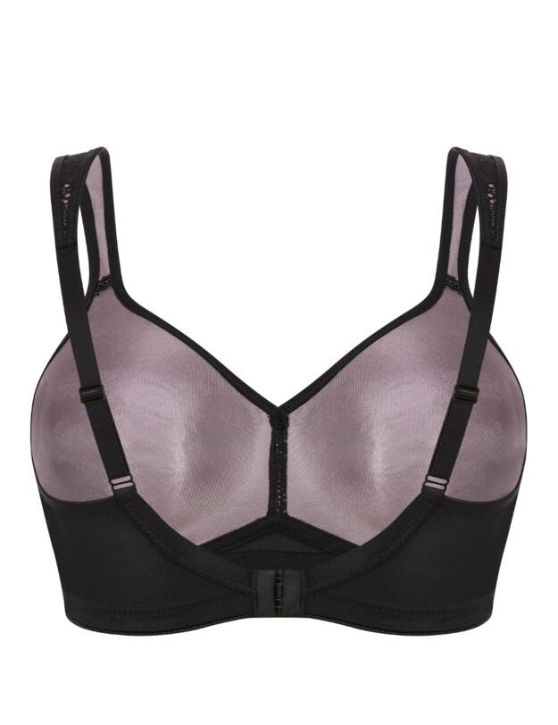Felina Chanson Wireless Moulded Bra Black 