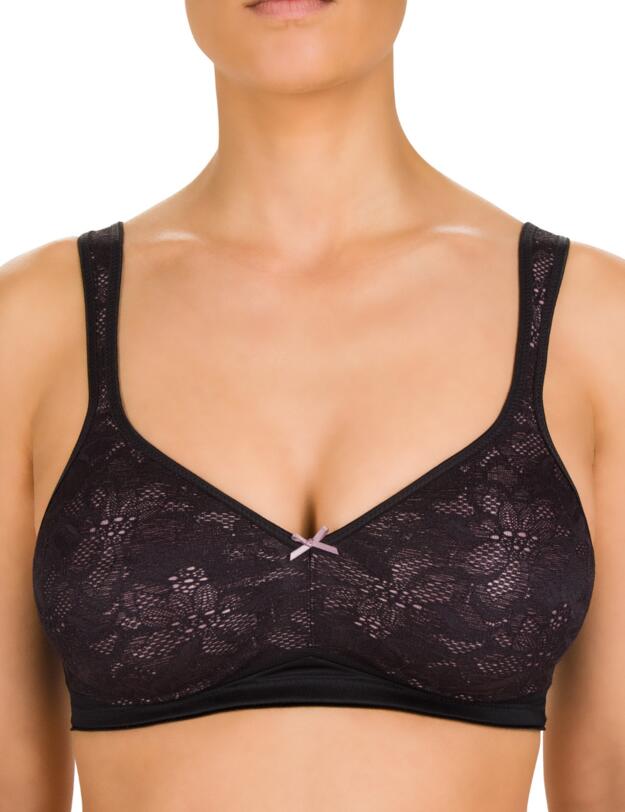 Felina Chanson Wireless Moulded Bra Black 