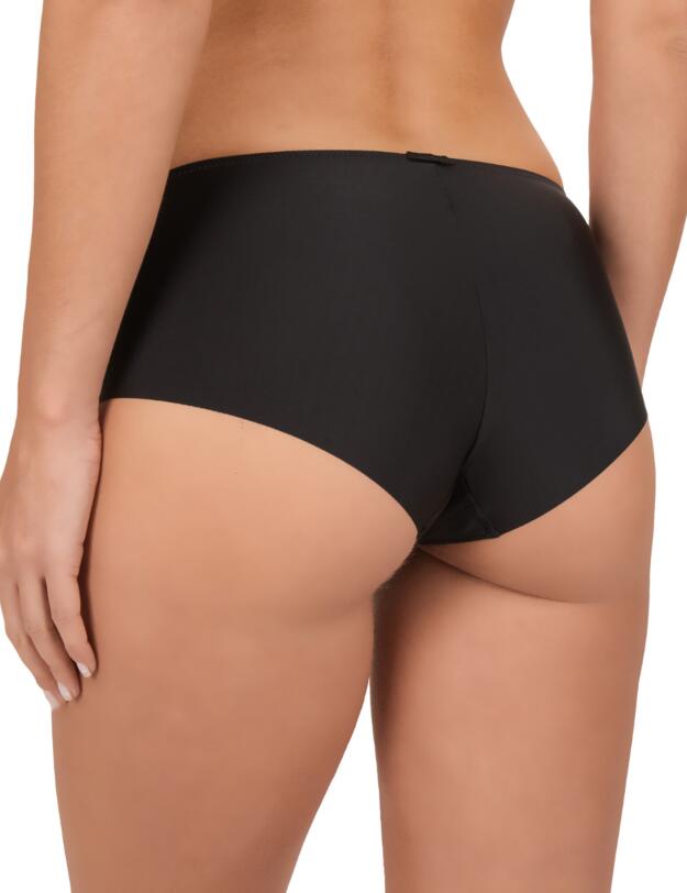 Conturelle by Felina Solid Boy Short Black 