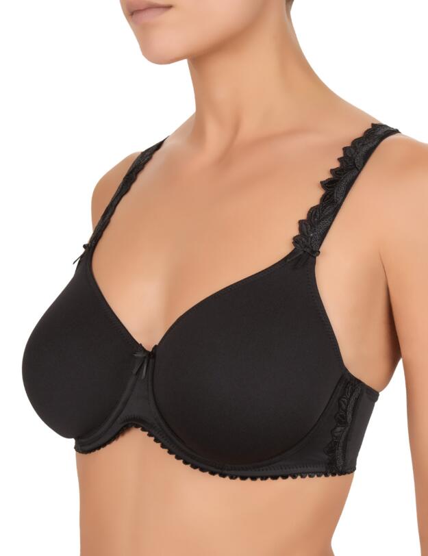 Felina Rhapsody Wired Spacer Bra Black 