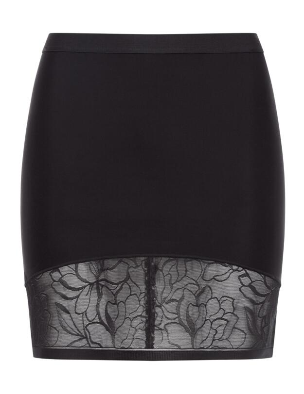 Conturelle by Felina Silhouette Collection Skirt Black 