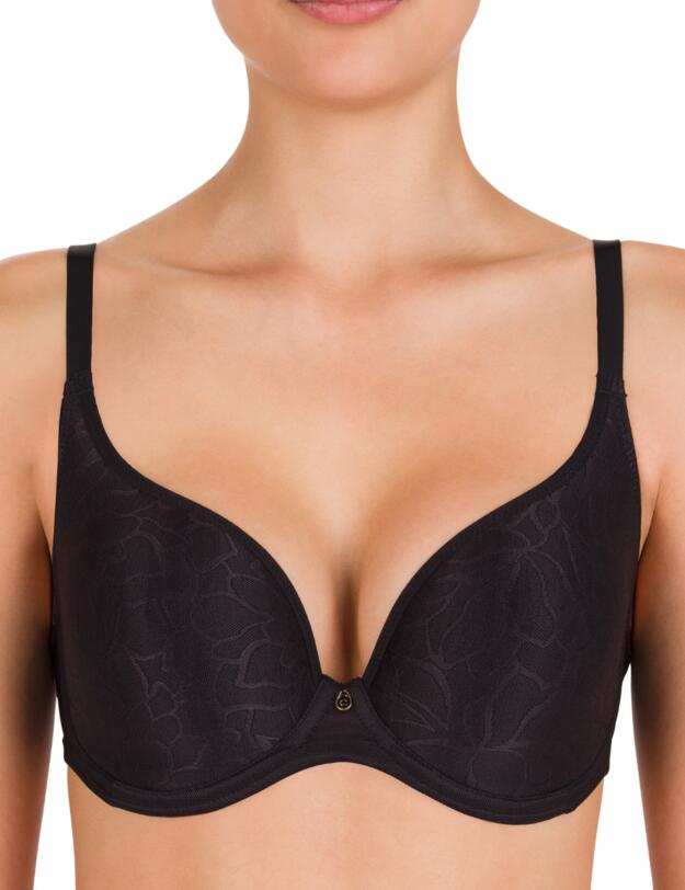 Conturelle by Felina Silhouette Collection Wired Spacer Bra Black 