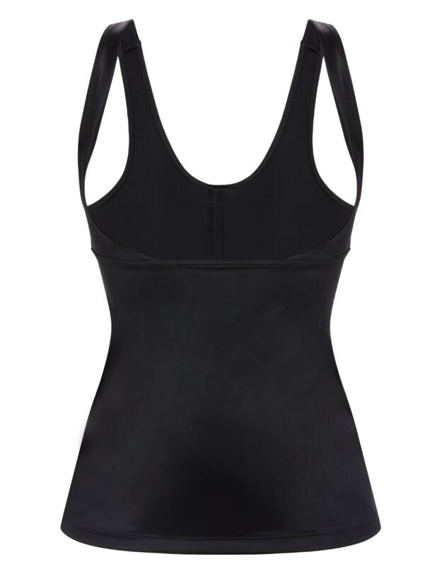 Conturelle by Felina Soft Touch Shaping Top Black 