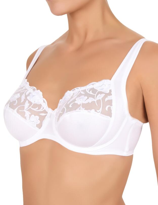 Conturelle By Felina Moments Full Cup Bra White
