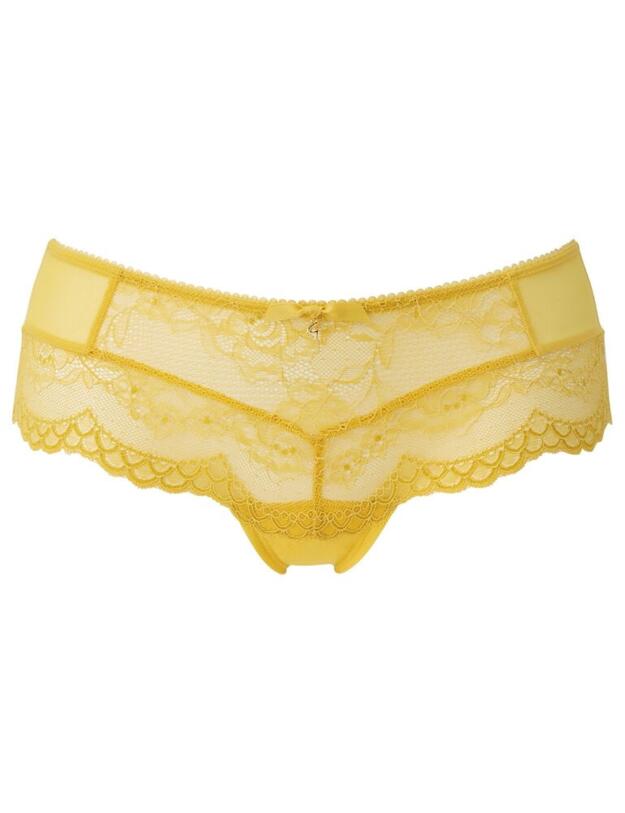 Gossard Superboost Lace Short in Spicy Mustard