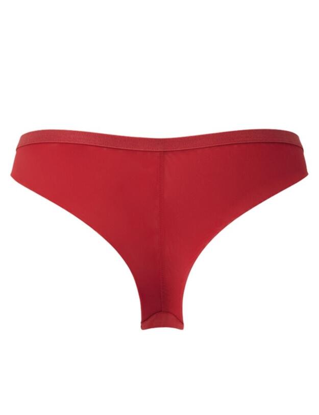 Gossard VIP Guipure Brazilian Brief in Lipstick Red