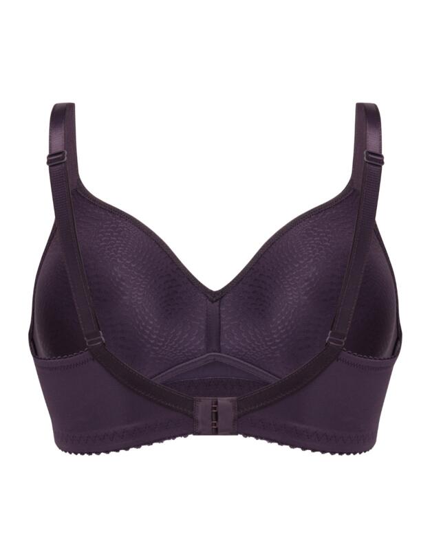 Felina Serenada Wireless Moulded Bra Purple Passion 