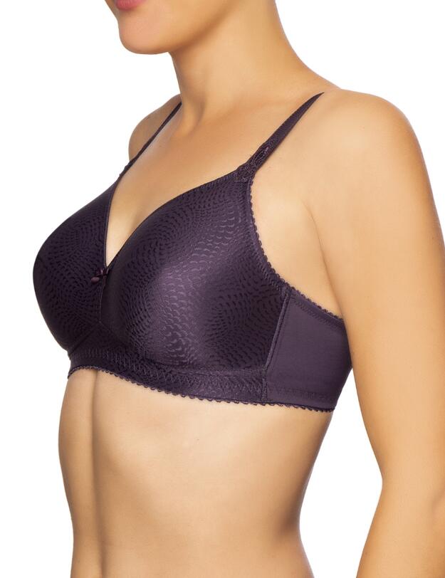 Felina Serenada Wireless Moulded Bra Purple Passion 