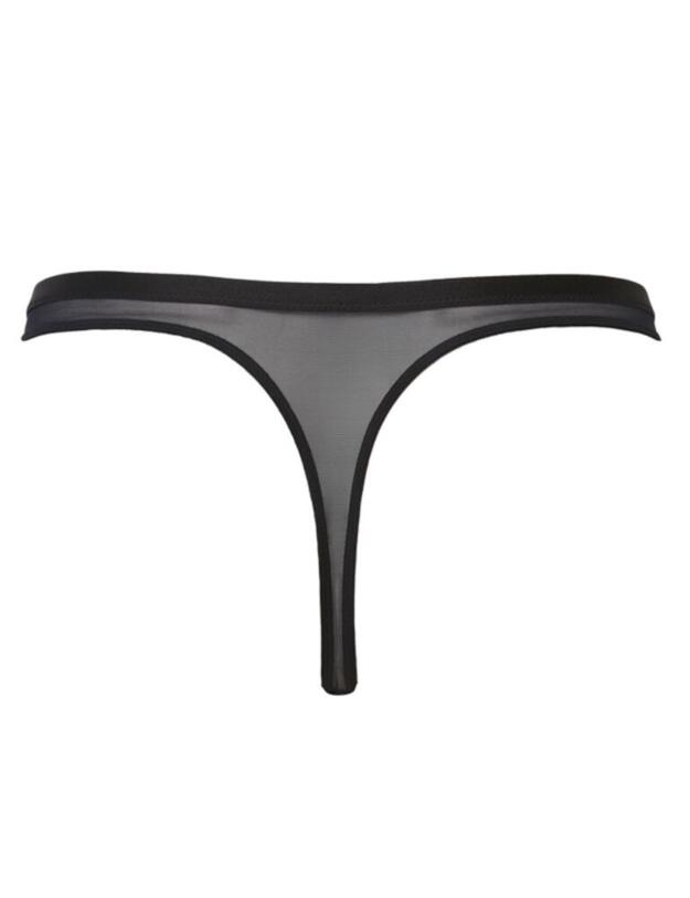 Gossard VIP Satine Thong in Black/Red