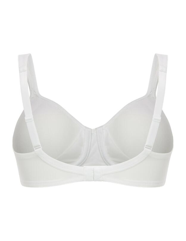 Felina Pure Balance Wireless Moulded Bra White 