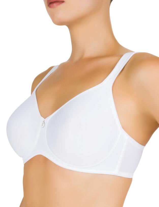 Felina Pure Balance Wireless Moulded Bra White 