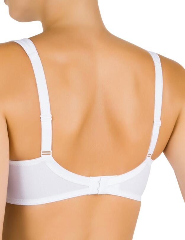 Felina Pure Balance Wireless Moulded Bra White 