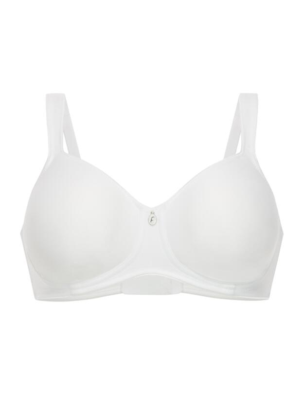 Felina Pure Balance Wireless Moulded Bra White 