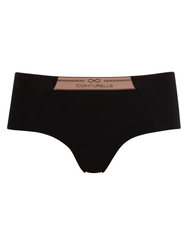 Conturelle by Felina Idealist Boy Short in Black