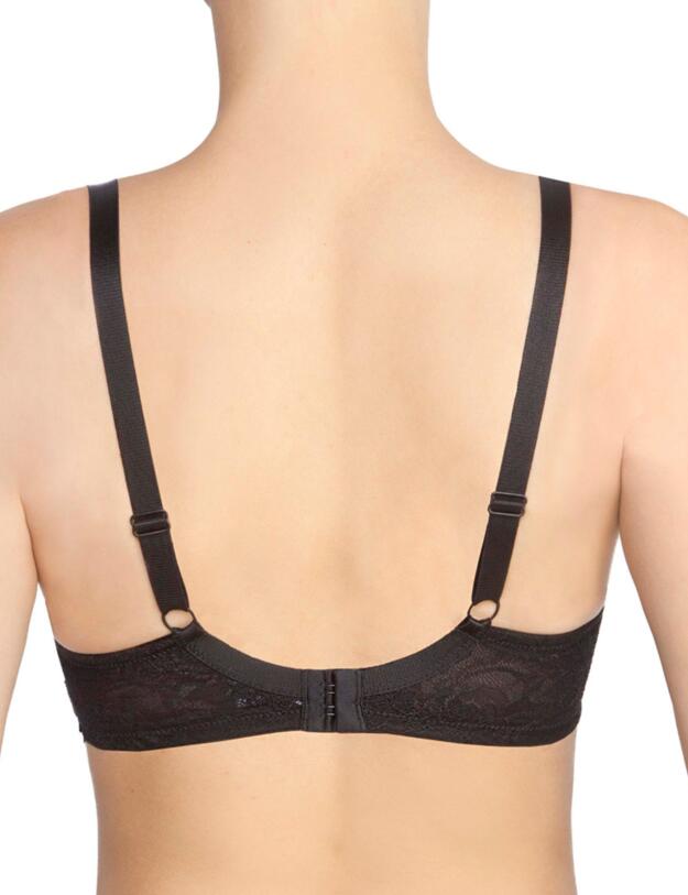 Felina 1885 by Felina Sofia Wired Spacer Bra in Black