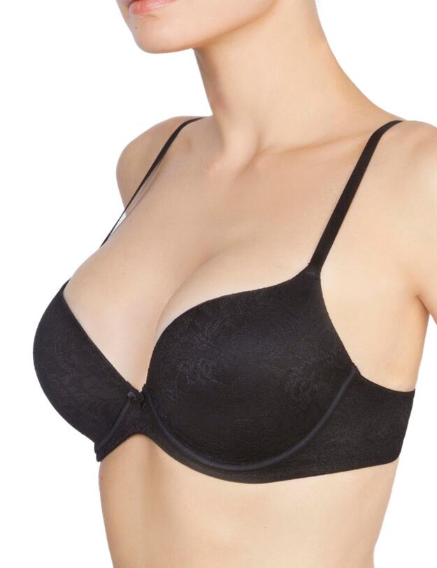 Felina 1885 by Felina Sofia Push Up Bra with Underwire in Black
