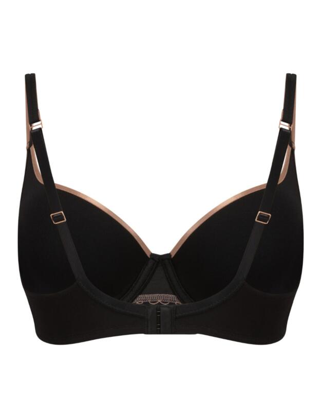 Conturelle by Felina Idealist Wired Spacer Bra in Black