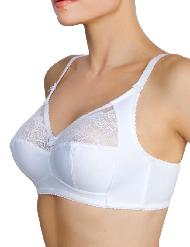 Felina 1885 by Felina Camilla Wireless Bra in White