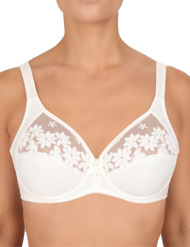 Felina Swiss Broderie Wired Bra in Natural
