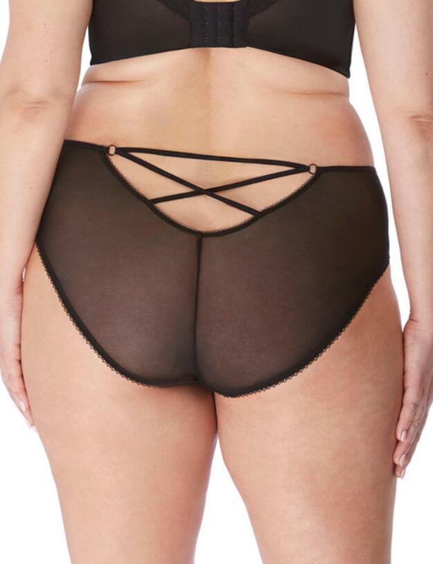 Elomi Sadie Cheeky Brief Black 