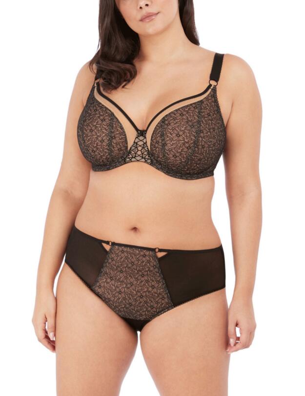 Elomi Sadie Cheeky Brief Black 