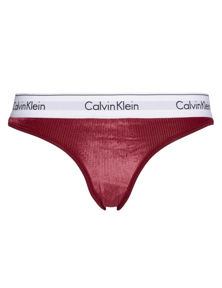 Calvin Klein Modern Cotton Velvet Bikini Brief Raspberry Jam 