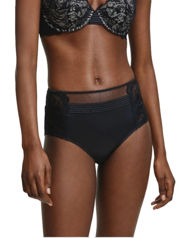 Calvin Klein CK Black High Waist Hipster Black 