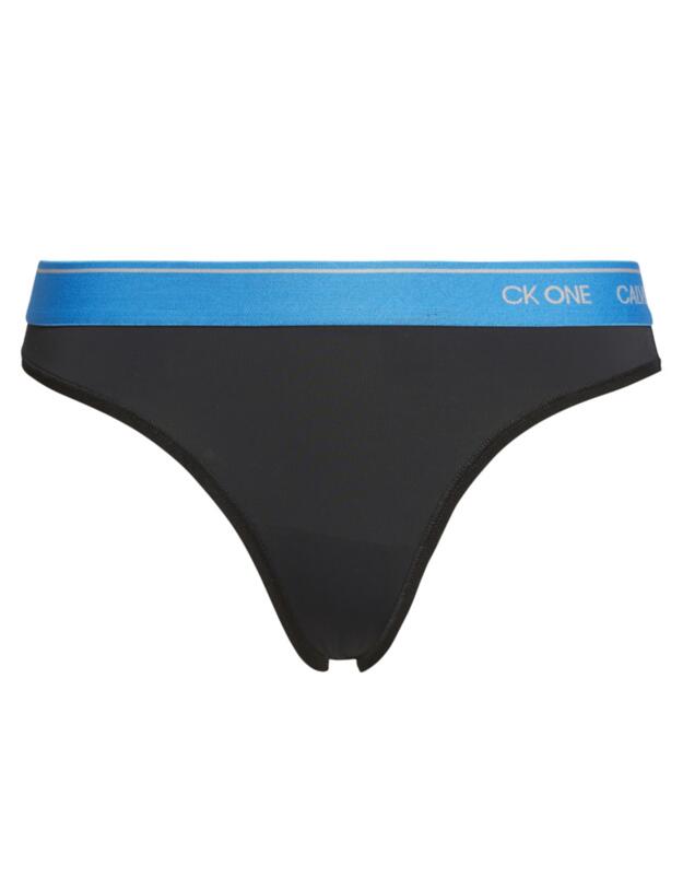 Calvin Klein CK One Thong Black/Chilmark