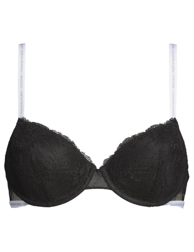 Calvin Klein CK One Balconette Bra Black