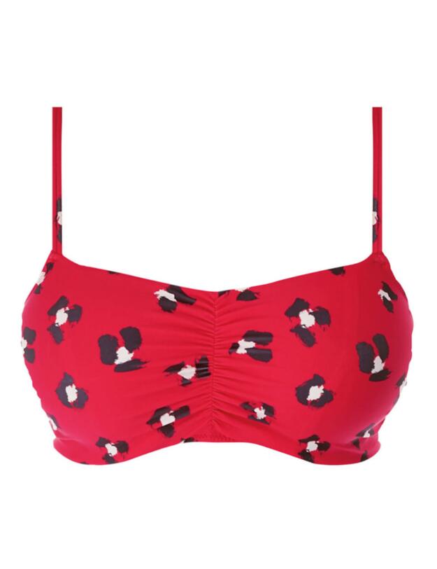 Freya Wildcat Bralette Bikini Top Red