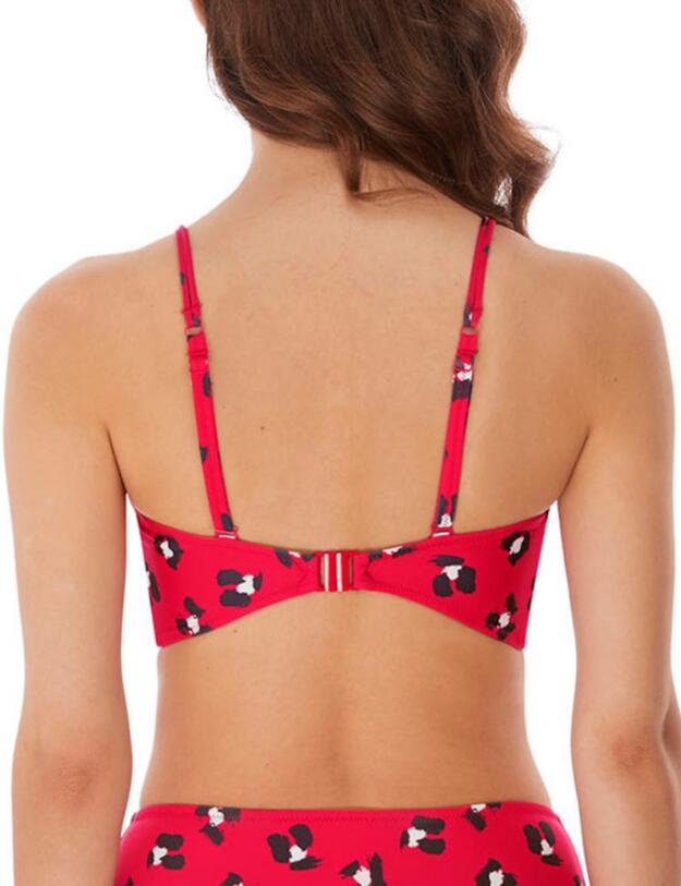 Freya Wildcat Bralette Bikini Top Red