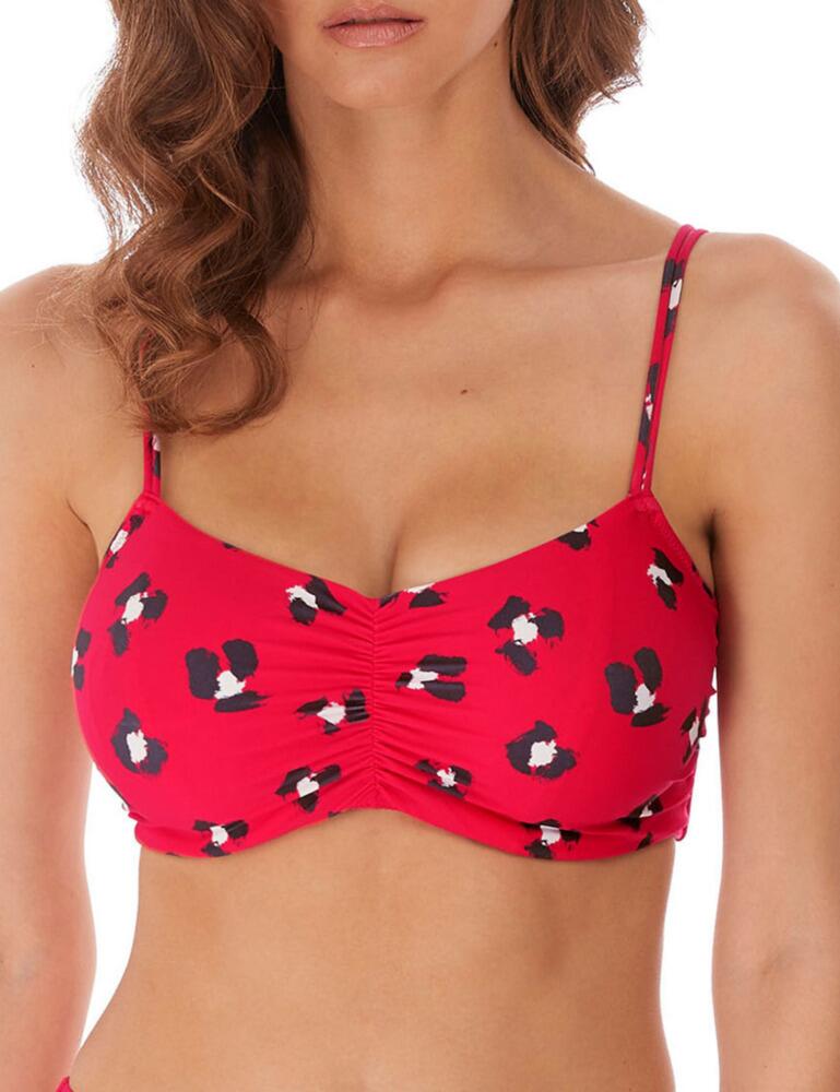 Freya Wildcat Bralette Bikini Top Red