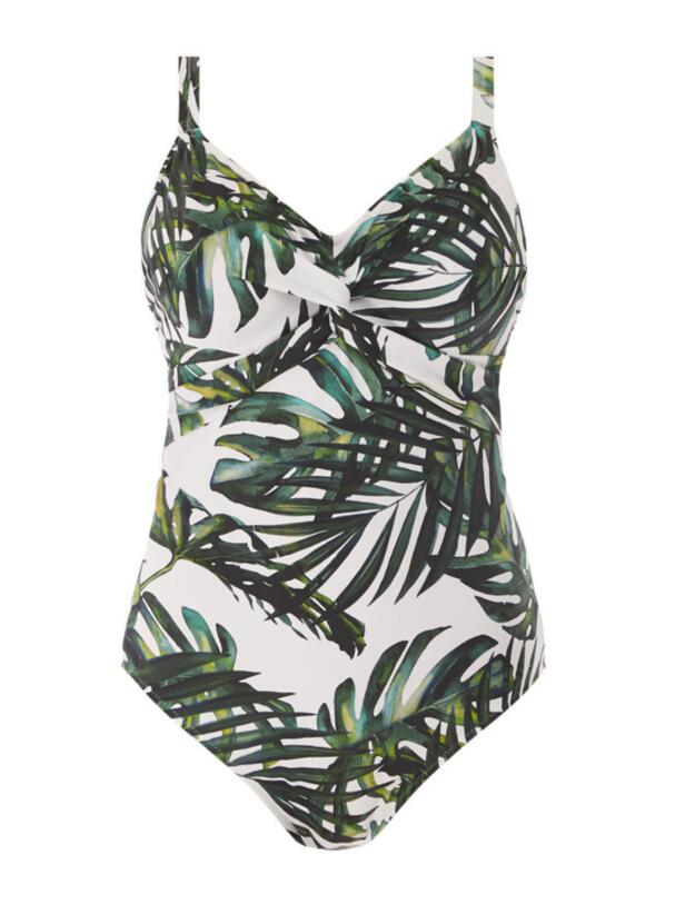 Fantasie Palm Valley Twist Front Swimsuit Fern