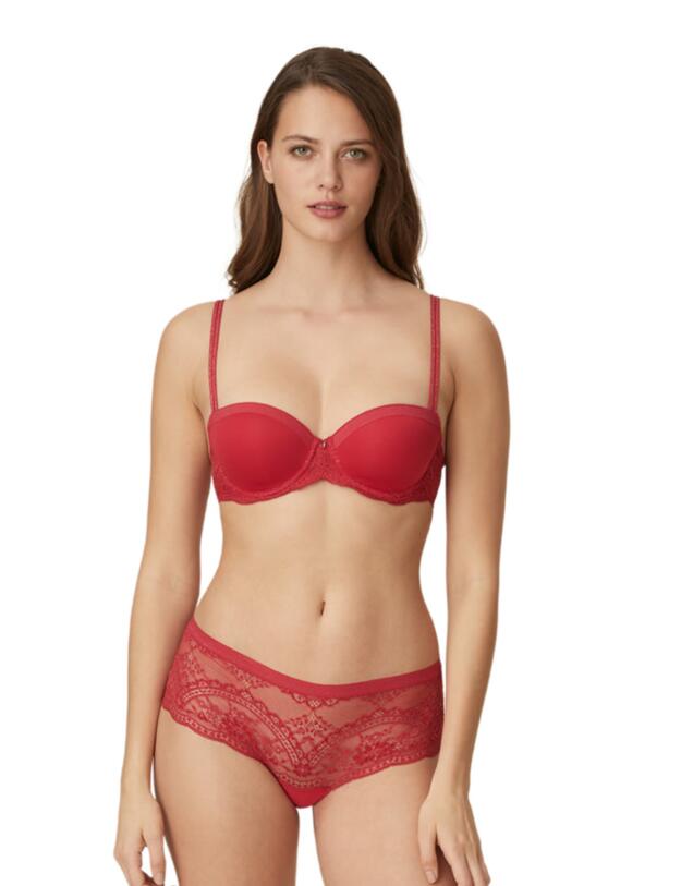 Marie Jo Margot Padded Balcony Bra in Sangria