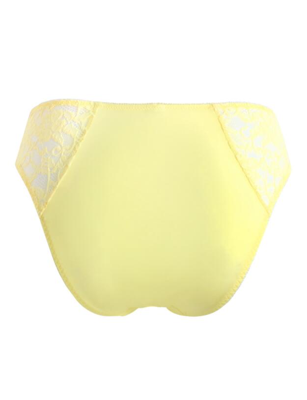Pour Moi Rebel High Leg Brief Lemon