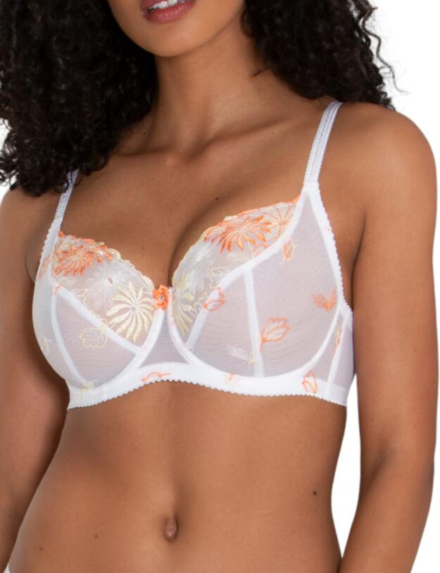 Pour Moi St Tropez Full Cup Bra White/Apricot