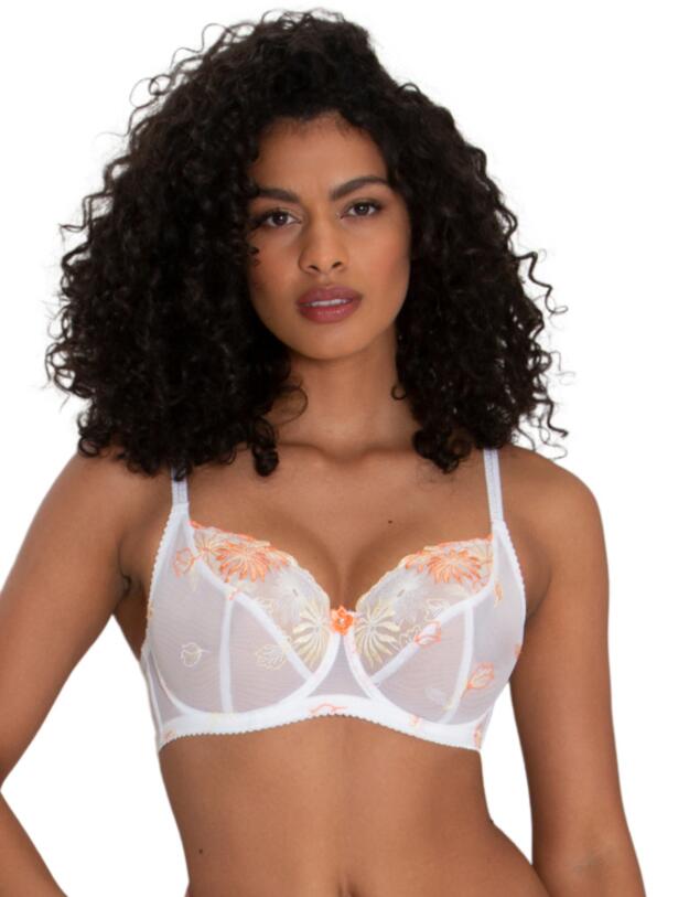 Pour Moi St Tropez Full Cup Bra White/Apricot