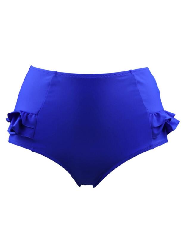 Pour Moi Splash High Waisted Control Bikini Brief Ultramarine